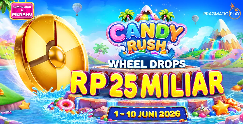 CANDY RUSH  WHEEL DROPS